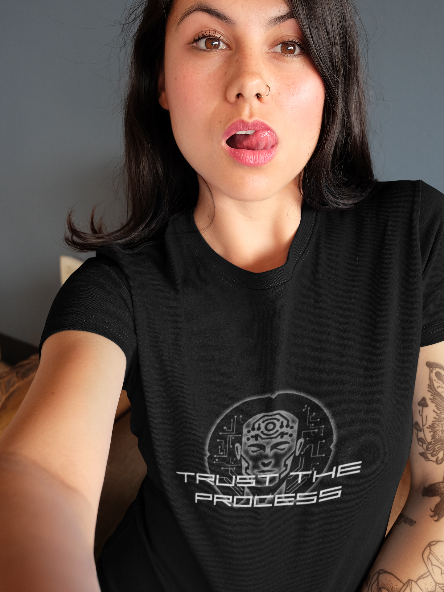 girl-doing-a-sexy-face-while-taking-a-selfie-wearing-a-round-neck-tshirt-mockup-a17013-13